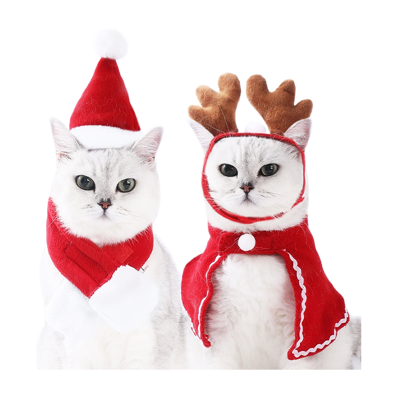 クリスマス犬猫服アクセサリー