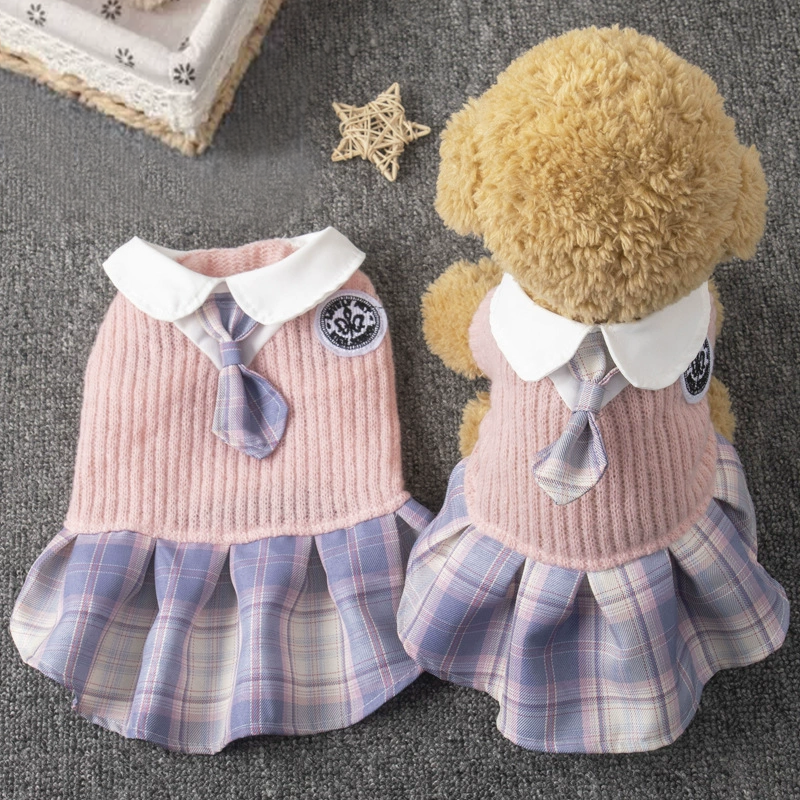 子犬犬の春のプリンセスドレス